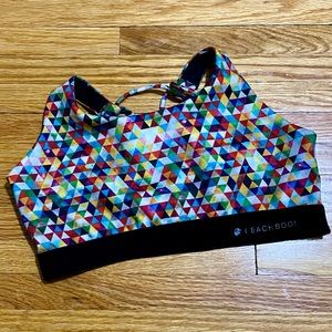 Beachbody Multicolor Sports Bra, M